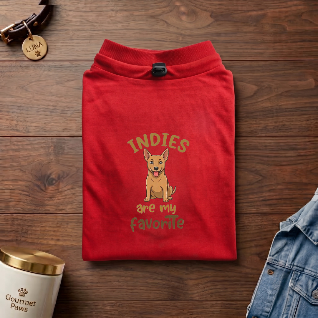Indies are my Favourite(Dog T-Shirts)