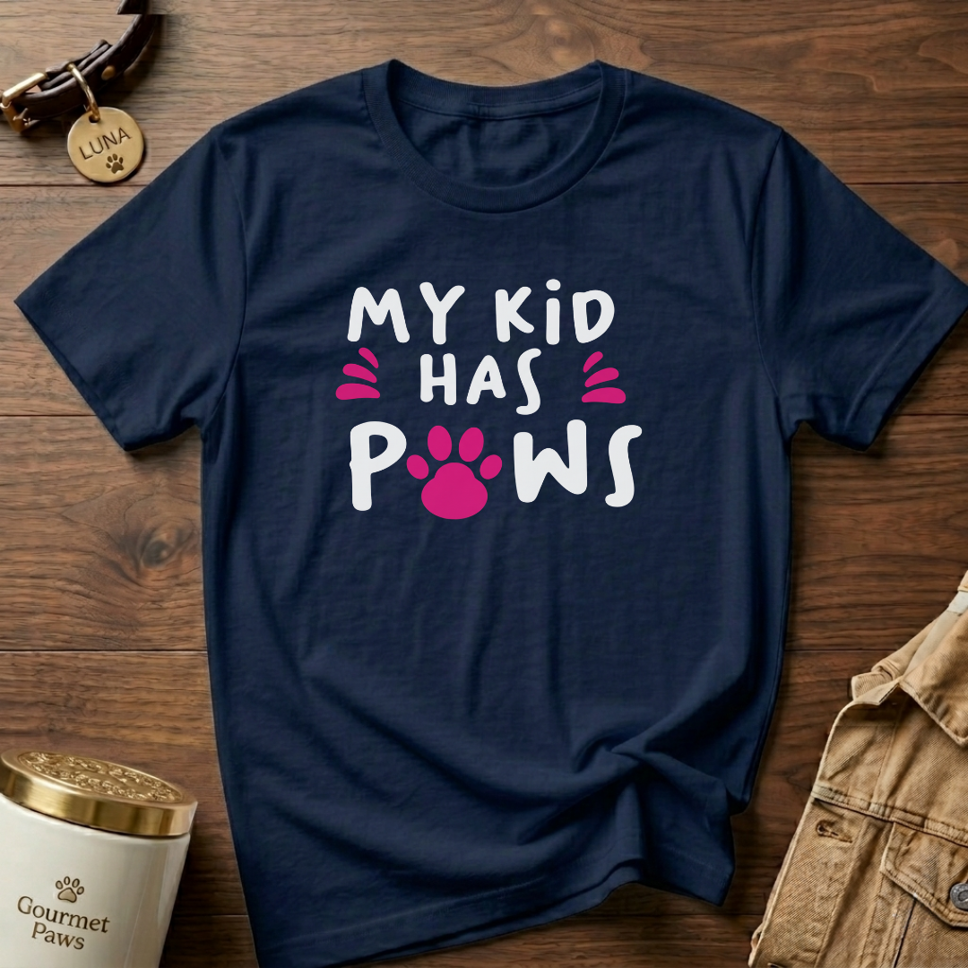 My kid has Paws