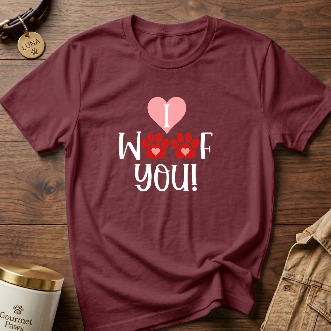 I woof you!