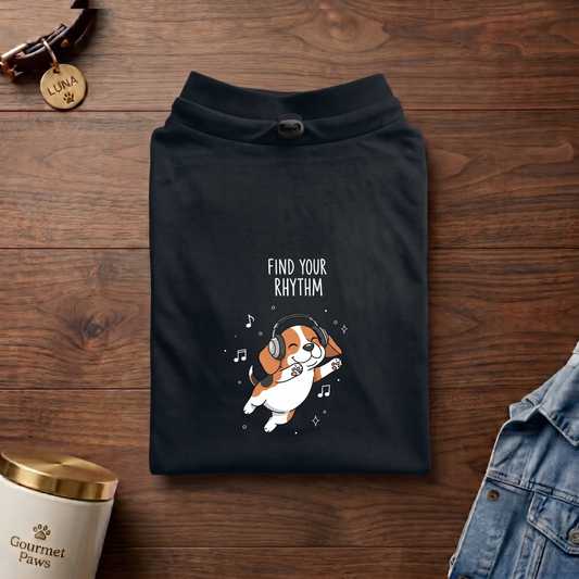 Find Your Rhythm (Dog T-Shirts)