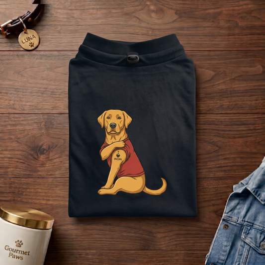 I love mom (Dog Tee)