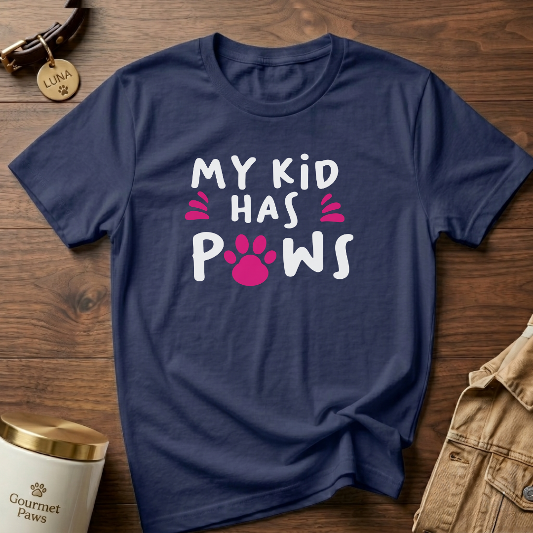 My kid has Paws