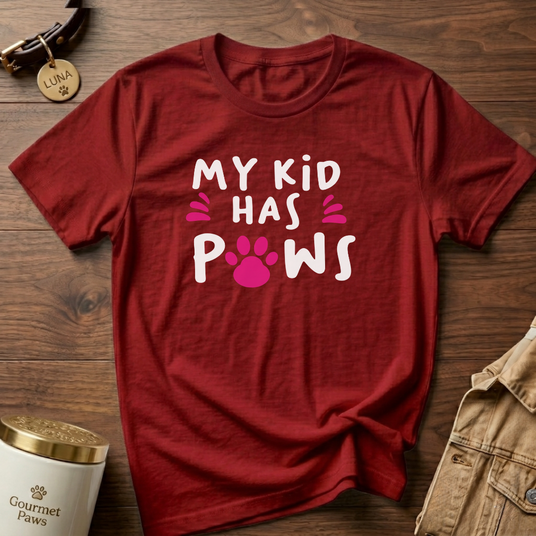 My kid has Paws