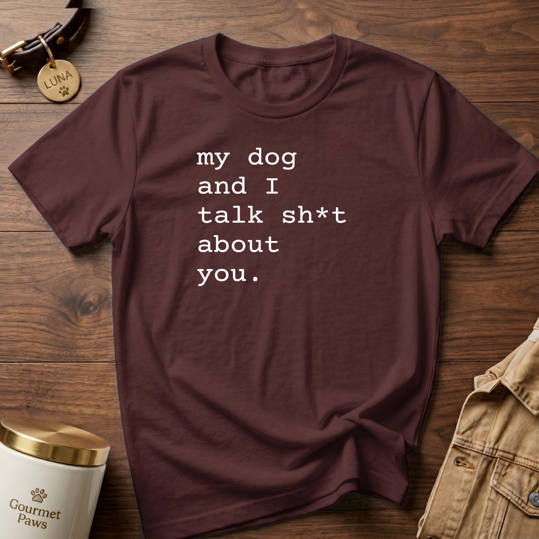 Gossip with dog