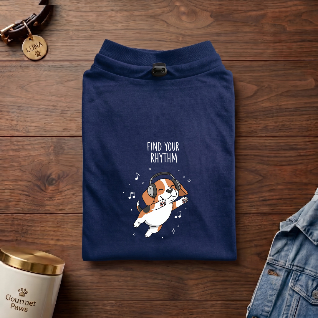 Find Your Rhythm (Dog T-Shirts)