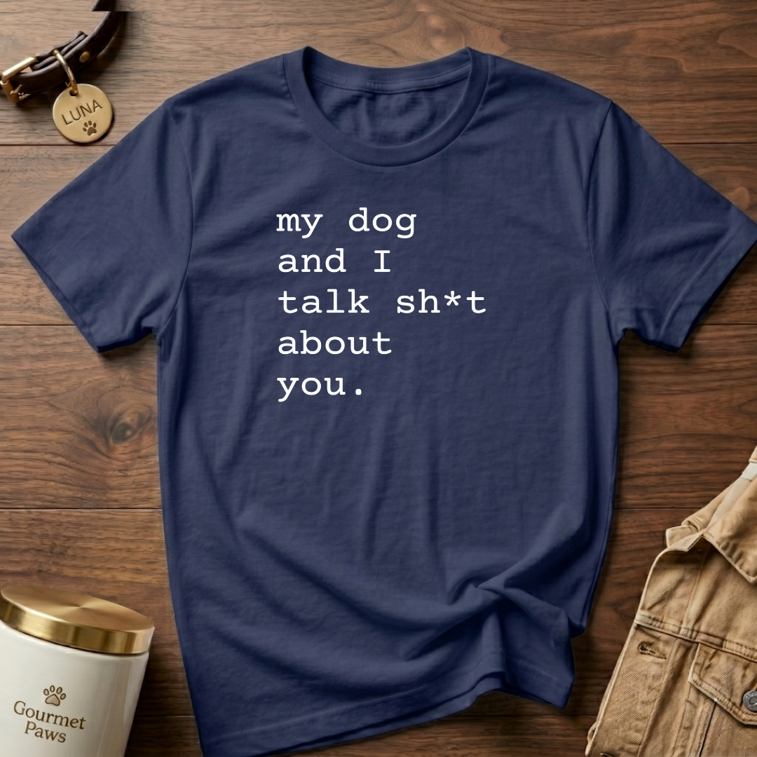 Gossip with dog