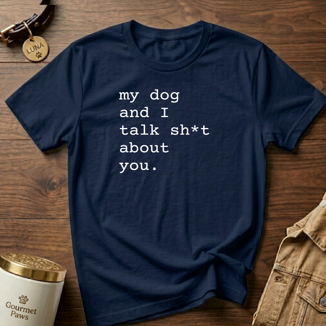 Gossip with dog