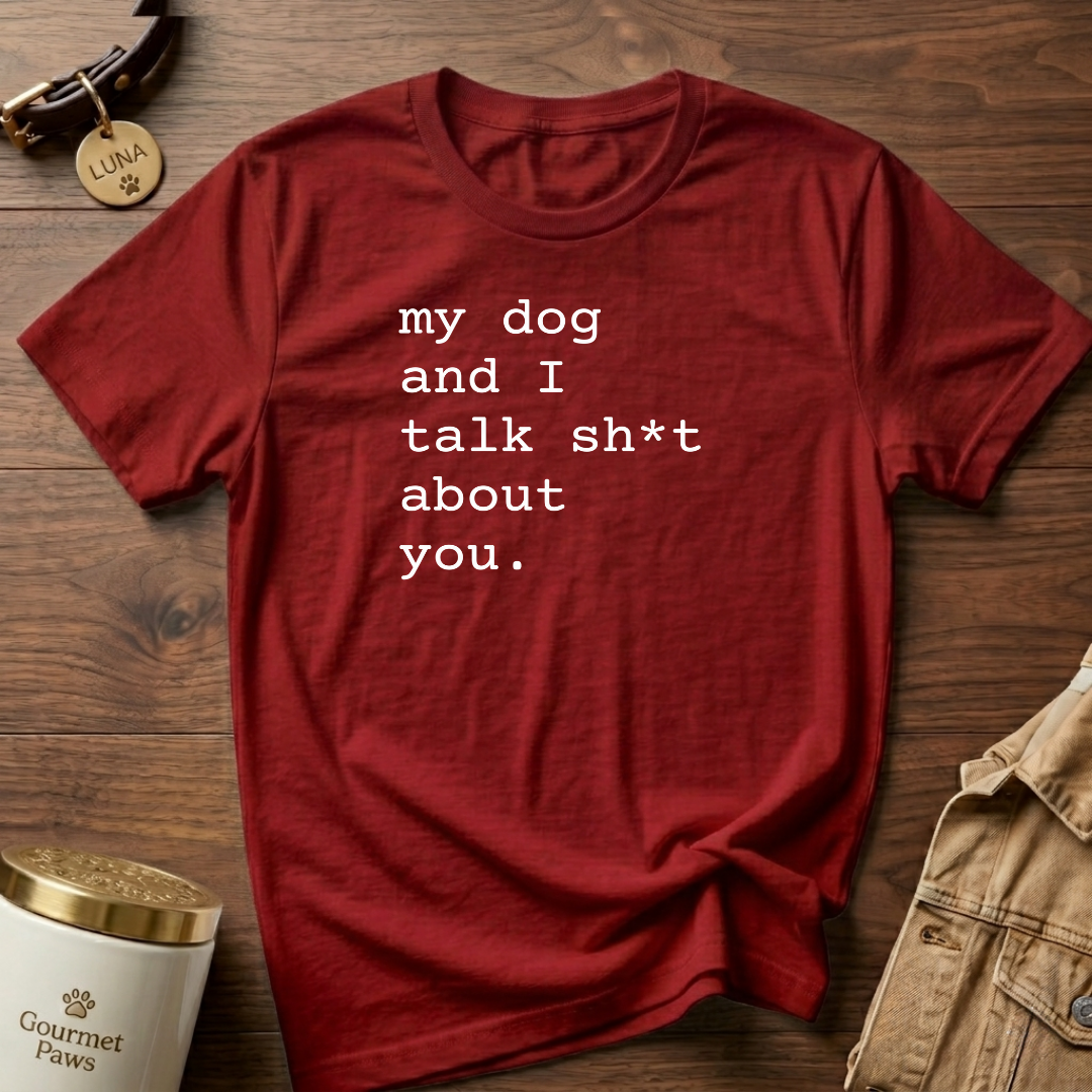 Gossip with dog