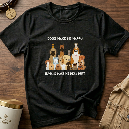 Dogs Make Me Happy